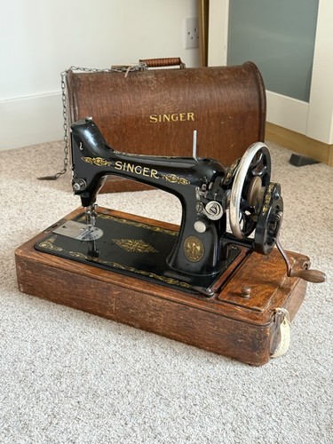 Singer 128k 1918 hand operated - singer,
