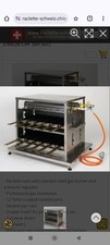 Raclette oven grill industrial