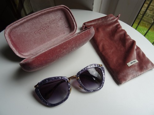 Miu sunglasses - miu, purple