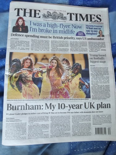 The times newspaper from - newspaper,