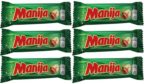 Manija milk chocolate bars - 6,