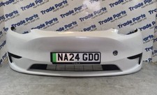 2024 TESLA MODEL Y BASE BUMPER FRONT WHITE