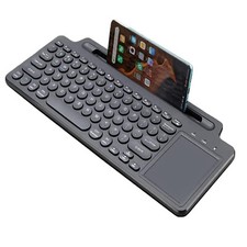 2024 2.4G Bluetooth Wireless Keyboard with Touchpad for Laptop Computer Tablet