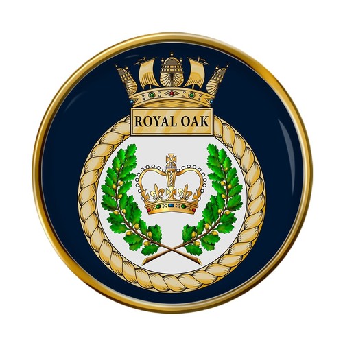Hms royal oak - navy, pin