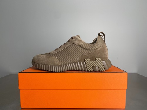 Hermes bouncing sneakers taupe - sneakers,