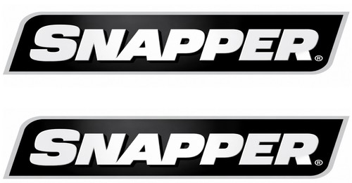 Snapper lawn mower stickers - snapper,