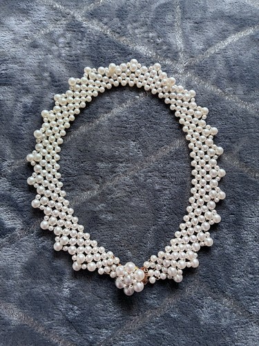 Vintage style white faux pearl - vintage-style,
