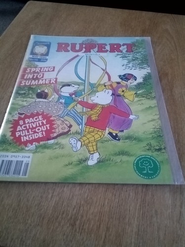 Rupert comic may 1990 - comic, no
