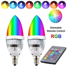 3W E12 E14 RGB LED Bulb 16