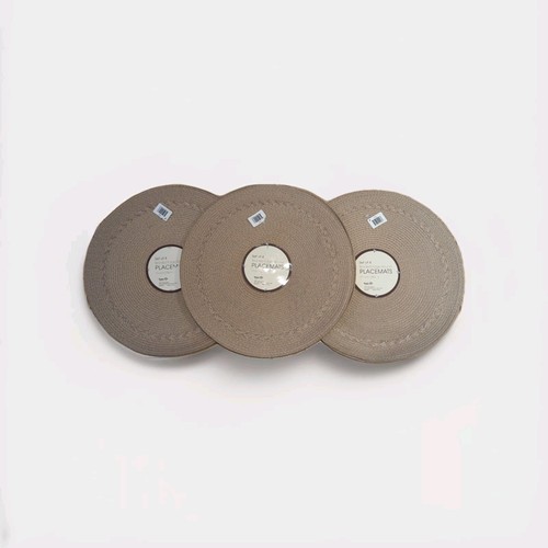 Woven round placemat 3 - placemat,