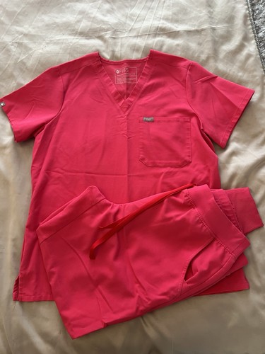 Pink women medical scrubs - women's,