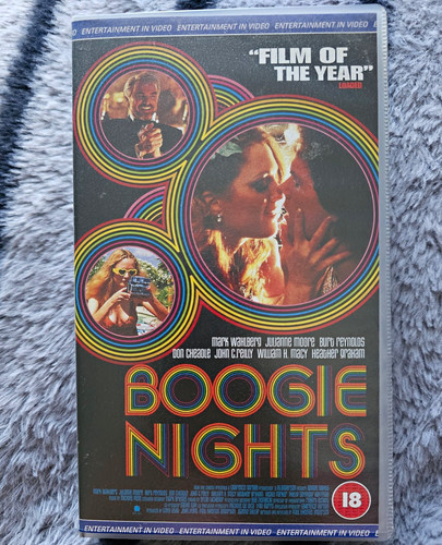 Boogie nights vhs - video, tape