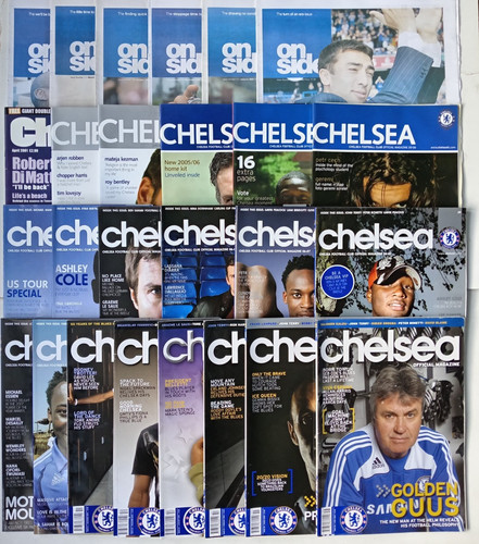 Chelsea magazine on - f.c.,