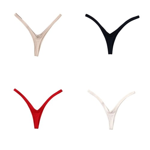 Cotton thong panties - thong,