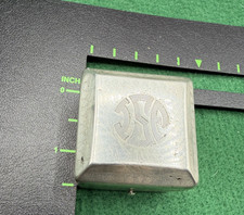 VINTAGE  STERLING RING BOX HAS