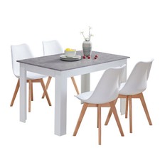 CLIPOP Wooden Dining Table and
