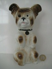 VINTAGE ART DECO SILKY TERRIER DOG PERFUME LAMP NIGHT LIGHT OIL DIFFUSER FIGURAL