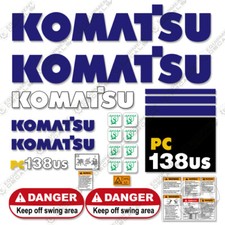 Fits Komatsu PC138US-2 Decal