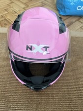 Pink NXT Helmet, Motorcycle S Large 59/60 Cm. Great Condition