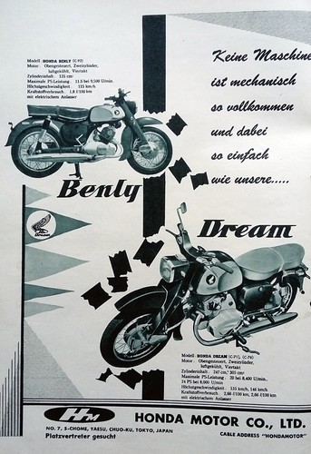 1959 honda benly c 71 - benly,, c-71