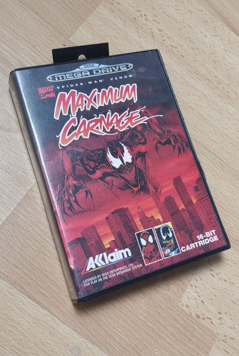 Maximum carnage sega mega - maximum,
