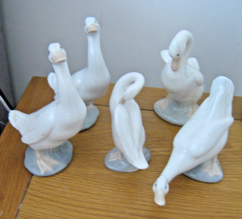 Lot nao lladro geese - lladro, duck
