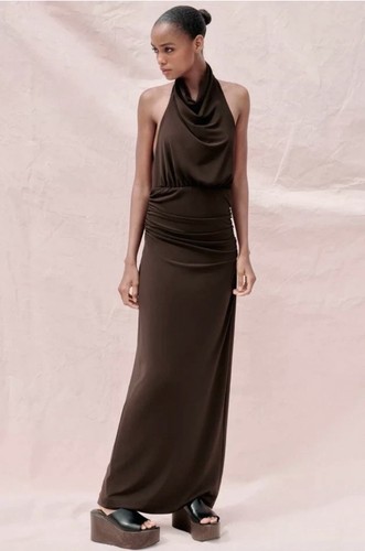 Zara draped cowl - draped, neck