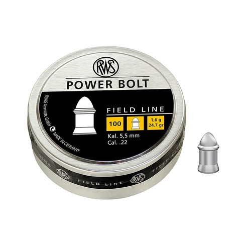 Airgun pellets rws power bolt - pellets,