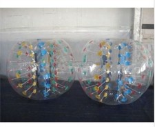 Pvc Inflatable Bumper Bubble Balls 1.2M Body Zorb Ball Soccer Bumper Football ha