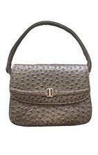 VINTAGE Ostrich Leather