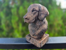 Flat Coated Retriever Bust