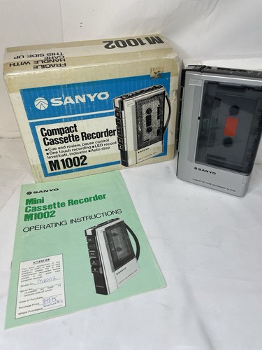 Sanyo cassette tape - cassette, voice