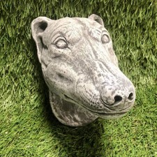 Concrete Greyhound Head Wall