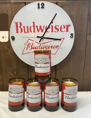 Budweiser bottle candle free - budweiser,