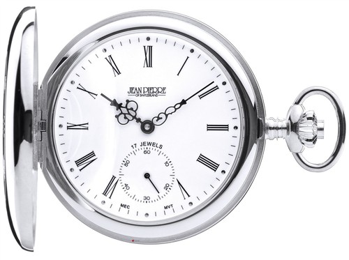 Sterling silver pocket watch - pocket,