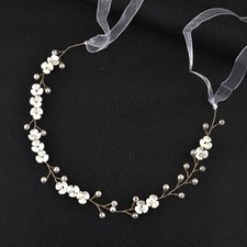 Forehead Pearl Gold Silver