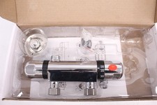 Chrome Plated Thermostatic Shower Mixer Valve w/ Temp & Pressure Control - G24