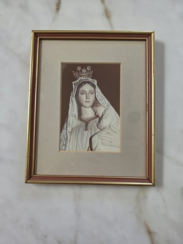 Vintage madonna child - vintage,