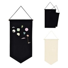 Blank Canvas Pin Badge Holder
