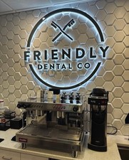 Custom Backlit 3D Channel Letters Sign Outdoor Business Sign Laser Cut Sign Wall