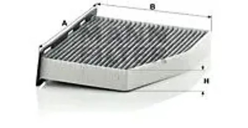 Cabin filter below - , the