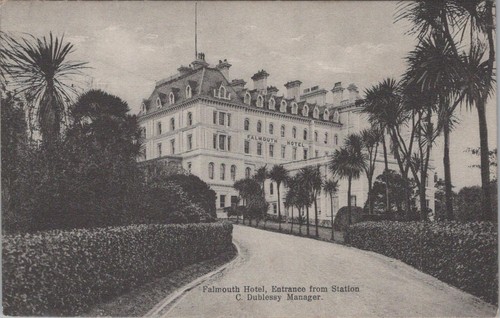 Cornwall postcard falmouth - cornwall, postcard: