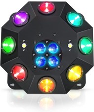 100W Moving Head Beam RGBW LED DJ Disco Light Strobe Lighting Pattern Effect