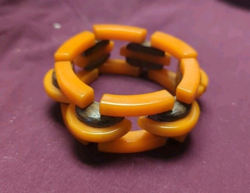 Vintage butterscotch bakelite - vintage,