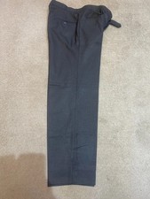 Men’s Dark Grey Smart Trousers Size 38w 32L New Without Tags