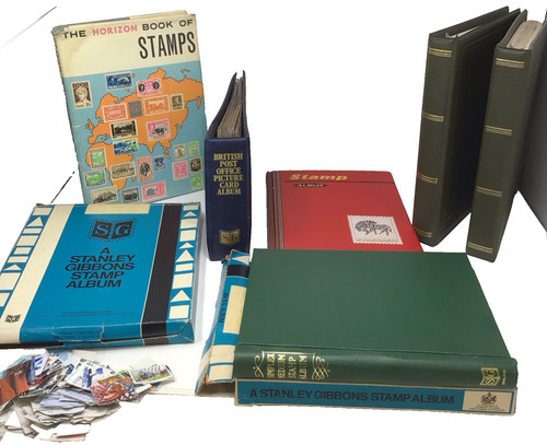 Collection vintage stamp - collection,