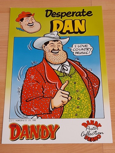 New the dandy beano poster - the,