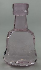 RARE Hennessy XO Cognac Pink Crystal Bottle Paperweight