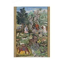 Mughal persian art - mughal, print