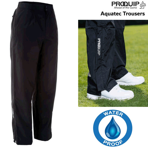 Mens golf waterproof trousers - golf,
